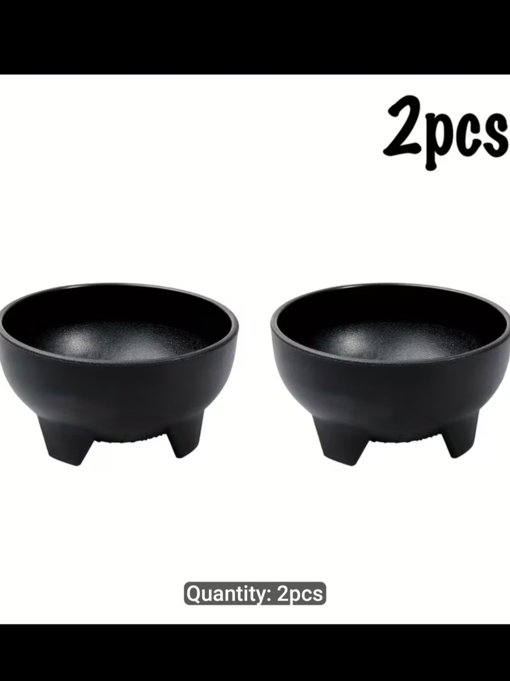 Footed Salsa Bowl Set - 2 Pieces